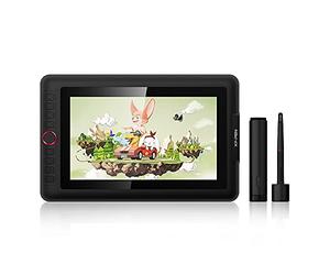 XP-PEN Artist 12 Pro - Tableta gráfica con pantalla táctil y lápiz, de 11,6 pulgadas, 1 dial rojo y función de inclinación de 60 grados