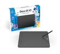 XP-Pen Deco 01 V3 Negro 8 teclas de acceso directo 16384 Niveles de presión