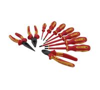 XP1000 VDE Screwdriver Alicates Juego 10 Piezas Probado Para 10,000V Plano Lados