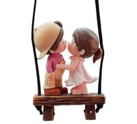 XPar Colgante De Retrovisor - Del Espejo Del Coche, Romántico | Tablero Bomor, Vehículo En Miniatura, Decoración De Figuritas Automáticas, Accesorio Para Los Símbolos Ama