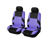 Xpccbhd Funda para Asiento de Coche, para Benz Marco Polo Camper (W447) 2015-2021 Fundas para Asientos Delanteros y Traseros (Modelo Grueso),4-Piece Set (Front Row Double Seats)-F