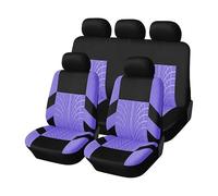 Xpccbhd Funda para Asiento de Coche, para Benz S Class Gasoline 2006-2009 2010-2013 2014-2020 Fundas para Asientos Delanteros y Traseros (Modelo Grueso), 9-Piece Set-F