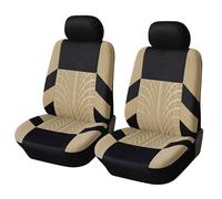 Xpccbhd Funda para Asiento de Coche, para VW T-Cross 2019-2024 Fundas para Asientos Delanteros y Traseros (Modelo Grueso),4-Piece Set (Front Row Double Seats)-A