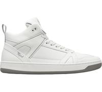 XPD Moto-1 Zapatos de moto de cuero, Blanco, Talla 40