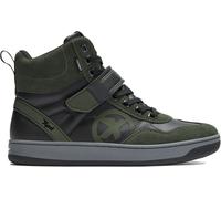XPD Moto Pro H2Out Zapatos de moto impermeables, negro-verde, tamaño 38 para Hombres