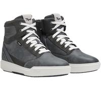 XPD Moto Way H2Out Zapatos de moto impermeables, gris-blanco, tamaño 43 para Hombres
