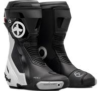 XPD XP9-S Air Botas de moto perforadas, negro-blanco, tamaño 44 para Hombres