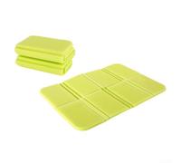 XPE - Tapete portátil de espuma para camping, senderismo, picnic, uso al aire libre, plegable, ligero, aislado, cojín de suelo para mochileros y viajes (verde claro)
