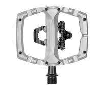 Xpedo Pedales de Bicicleta Unisex Ambix para Adultos, Color Plata, 9/16 Pulgadas