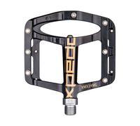 Xpedo Pedales de plataforma Spry Magnesium negro one_size