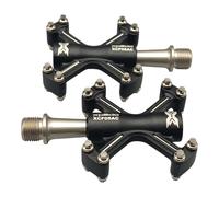 Xpedo Traverse 5 Pedales Plano Pedales Negro Ligero Anodizado Shimano - Nuevo