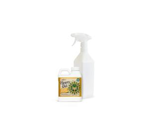 Xpert Nutrients Aceite de neem de 250 ml + práctico pulverizador | Aceite de nim natural con emulsionante | Cuidado natural de plantas para plantas de interior y exterior | Para plantas de interior y