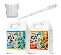 Xpert Nutrients Edición limitada, paquete de 2, reguladores PH Down 250 ml y PH Up 250 ml + pipeta y taza medidora+ para cualquier tipo de sustrato y para cualquier tipo de cultivo