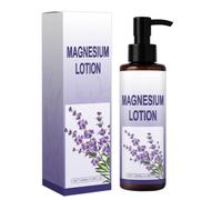 XPEX 100ml Leche De Magnesio Para Dormir y Leche Corporal Con,Rica En Lavanda Magnesio Glicinato,Alivia La Tensión Muscular Los Calambres En Las Piernas,Promueve El Sueño Profundo y La Relajación
