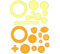 XPEX 22 Piezas Spirograph Set, Juego De Espiral, Juego De Regla De Dibujo De Engranajes, Espirografo Niñosa, Juego Creativo De Mandalas,Juegos Para Pintar Niños Y Adultos(Color)