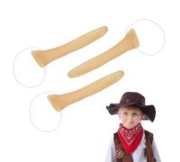XPEX 3 Piezas Marioneta De Nariz De Pinocho De Goma Nariz De Pinocho Marioneta De Nariz Larga, Disfraz De Nariz Larga, Soporte De Nariz Larga, Prótesis De Nariz, con Correas Elásticas