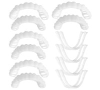 XPEX 4 Juegos Carillas Dentales, Dentaduras Postizas Ajustables, Dientes Postizos Temporales, Dientes de Carillas Cosméticos, Dentadura Postiza Perfecta, Hombres, Mujeres