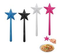 XPEX 4 Piezas Varitas Mágicas de Sal y Pimienta,Salero y Pimentero,Varita Mágica en forma de Estrella para Cocina,Varita Mágica Desconocida de Sal y Pimienta,Salero y Pimentero