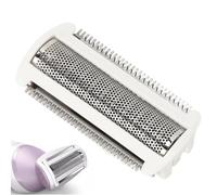 XPEX Cabezal de recambio de 1 pieza para afeitadora Brl140 Brl130 Bre620/Bre630, afeitadora femenina, cabezal de afeitado de larga duración, cabezal de recambio Bodygroomer (blanco)