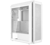 VALOR AIR PLUS - Chasis de PC de torre media, incluye ventiladores 4ARGB, color blanco - VALORAIRPLUSMTA-WHCWW
