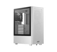XPG Caja Valor Mesh ATX/Micro-ATX/Mini-ITX, frontal malla, lateral vidrio 3mm, 4x120mm, Blanco