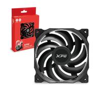 XPG Vento - Ventilador de refrigeración para Carcasa de Ordenador 120 mm de Alto Rendimiento, bajo Ruido VENTO120-BKCWW