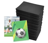 Xpieoyrm 500 Fundas para Tarjetas blandas, 66x91mm Fundas para Cartas de Comercio, Protector de Tarjetas, fundas para tarjetas resistentes al agua, Para Tarjetas de Juego,Tarjetas de Fútbol