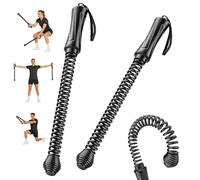 XPJBKC 2 cuerdas de batalla sin cuerda, cuerdas de batalla inalámbricas pesadas para ejercicios, cuerda de entrenamiento portátil silenciosa, equipo de fitness versátil resistente para el hogar y el
