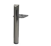 XPJYUA 1 Pieza de Patas 13/15/18,20 cm for Muebles, Metal for sofá, TV, Armario, baño, Cama, Repuesto for Mesa Centro Pies de Soporte para Cama(Gray Black 13cm)