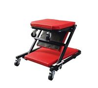 XPJYUA Banco de reparación automóviles, Camilla mecánica, Regalo Garaje, Asiento en Z 91 cm, 2 1, Capacidad 136 kg Tabla de mecánico