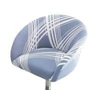 XPJYUA Bar Low Back Stool Chair Printed Elastic Cover Jacquard Bedroom Restaurant Hotel Dining Funda Taburete de Bar(Color 12)