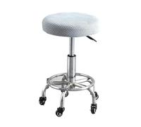 XPJYUA Bar Round Swivel Chair Universal Stool Cover Coffee Shop Covers Funda Taburete de Bar(Color 1)