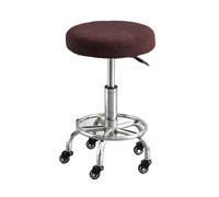 XPJYUA Bar Round Swivel Chair Universal Stool Cover Coffee Shop Covers Funda Taburete de Bar(Color 7)