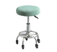XPJYUA Bar Round Swivel Chair Universal Stool Cover Coffee Shop Covers Funda Taburete de Bar(Color 8)