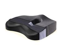 XPJYUA Cojin Asiento Coche Cojín de Asiento Espuma viscoelástica, Almohada ortopédica, cojín for Silla Oficina, for Coche, for Ruedas(Gray Advanced Style)