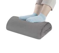 XPJYUA Reposapiés de Espuma viscoelástica ergonómico Debajo del Escritorio Que Brinda un Soporte Fuerte for oficinas y sillas Juego Reposapiés bajo Escritorio(Grey)