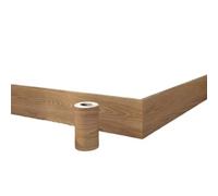 XPJYUA Rodapies Autoadhesivo Cinta autoadhesiva de Grano de Madera for rodapié, Pegatina Gruesa for Borde de Pared, decoración de Suelo for el hogar, Parches Adhesivos for zócalo(Color 29)