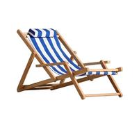 XPJYUA Sillas Plegables de Madera Silla Ajustable con Cabestrillo, Marco de Madera de Haya, portátil, for Patio, Playa de Madera, Plegable, Ajustable, Tumbona for Exteriores(Color 8)