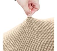 XPJYUA Solid Color Short Back Chair Seat Covers Hotel Bar House Armchair Polyester for Home Funda Taburete de Bar(Color 2)