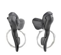 XPKHVZVLQ Compatible con Palancas De Freno Shimano Road Bike Shifter 2x7 2x8 2x9 2x10 3x7 3x8 3x9 3x10 Accesorios De Bicicleta Desviador Delantero De Velocidad(3x10 Speed Shifter)