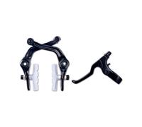 XPKHVZVLQ Kit De Frenos Icycle U, Palanca De Aleación Forjada, Almohadillas Transparentes, Carcasa Exterior Interior, Cable De Piezas BMX(U Brake Left Lever)