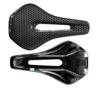 XPKHVZVLQ Sillín De Bicicleta De Carbono Impreso En 3D, 135/145/155mm, Asiento De Bicicleta De Carretera De Grava, Cojín, Piezas De Repuesto For Ciclismo(K30 3D Printed145mm)