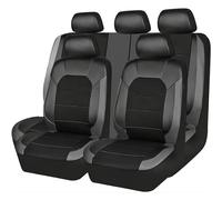 XPKLTXZW 9 Piezas Fundas Asientos Coche para Renault Captur 2019-2024, Delanteros y Traseros Juegos de Cubreasientos Impermeable Cómodo Protector Interior Accesorios,C/Grey