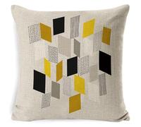 xpkvdsq Funda De Cojin 30x50cm Geometría Abstracta Fundas de Cojines Decorativos Cuadradas para Sofa para Sala de Estar Jardín Coche,con Cremallera Oculta,Suave y Lavable,no con Relleno Incluido