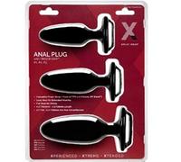 Xplay Finger Grip Plug Starter Kit (Plug #1, 2 And #3) - Black 440 g