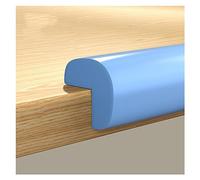 XPLKQXE Acolchado Espuma Borde Esquina Seguridad Borde Afilado, Edge Guards Parachoques Adhesivo 3M, Protectores Esquina Borde Bordes Mesa Esquinas Afiladas (Color : Azul, Tamaño : 2pcs)