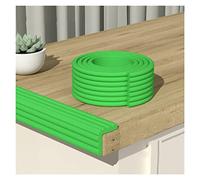 XPLKQXE Cobertura Cantonera Multifuncional, Acolchado Goma Acolchado Gomaespuma, Tabla Bordes Afilados (Color : Green-A, Tamaño : 2m)