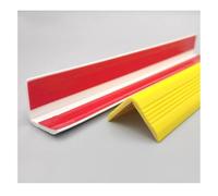 XPLKQXE Protector Bordes Y Esquinas Pared Tira PVC Anticolisión(Amarillo,500x2.5x2.5cm/2pcs)