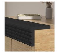 XPLKQXE Protector Pared Garaje, Protectores Bordes Y Esquinas Muebles, Parachoques Estacionamiento Garaje, Protector Acolchado Adhesivo Fuerte(Black,2m)