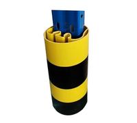 XPLKQXE Protector Pared Para Garaje, Protectores Columnas Para Garaje, Estanterías PVC Para Almacén, Protectores Contra Impactos Montacargas(A-8-10cm,50cm/3pcs)